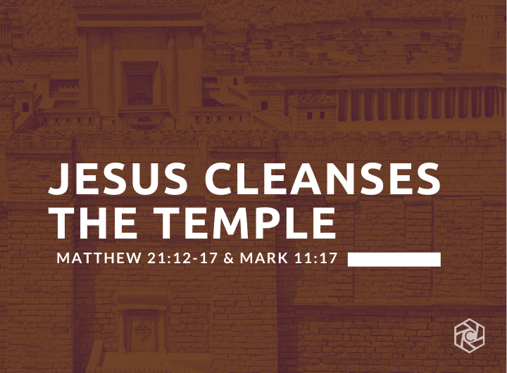 Jesus overturning tables in the temple, symbolizing holy anger and the cleansing of worship spaces