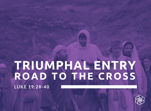 Congregation celebrating Jesus’ triumphant entry during Palm Sunday at Coggin Church