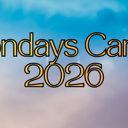 Sondays Camp 2026 promotional graphic for Coggin Youth summer camp at Mt. Lebanon